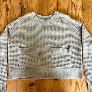 Everlane Cashmere Waffle Knit Sweater